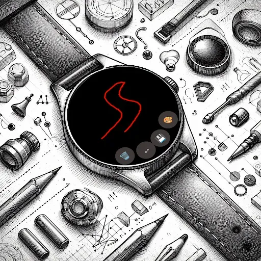 Скриншот 2 — Sketch Pad Wear App