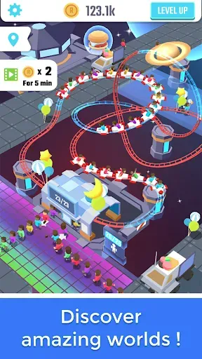 Скриншот 3 — Idle Roller Coaster