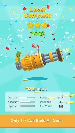 Скриншот 1 — Gun Builder 3D