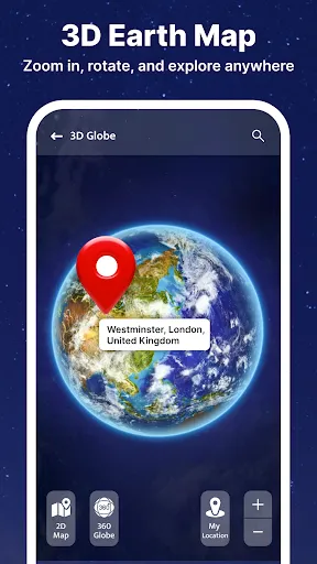 Скриншот 6 — Живая Земля карта- GPS камера