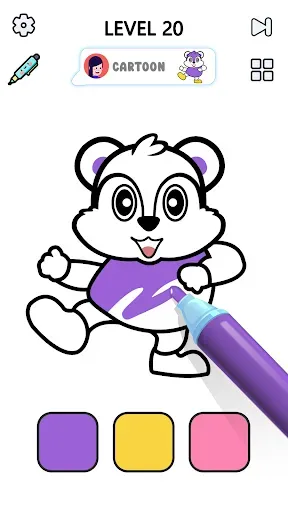 Скриншот 2 — Satisfying Coloring