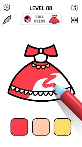 Скриншот 4 — Satisfying Coloring