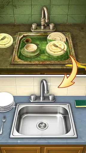 Скриншот 6 — House Makeover: ASMR Cleaning