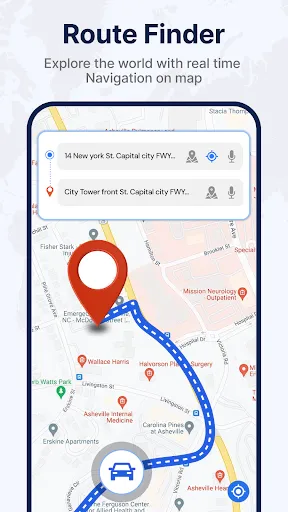 Скриншот 2 — GPS — навигационное приложение