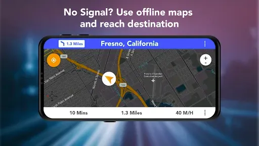 Скриншот 2 — GPS Offline Maps & Navigation