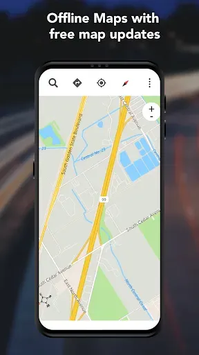 Скриншот 6 — GPS Offline Maps & Navigation