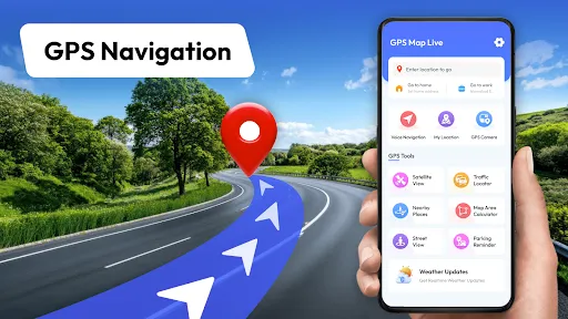 Скриншот 1 — GPS Navigation: Maps & Route