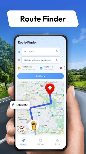 Скриншот 2 — GPS Navigation: Maps & Route