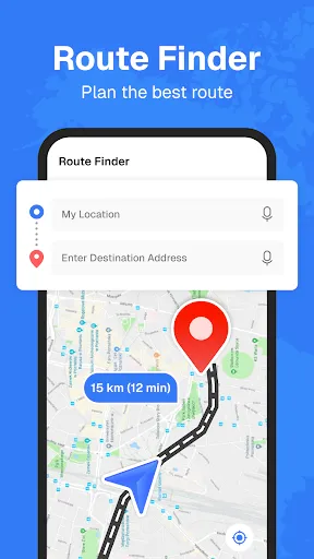 Скриншот 1 — Map маршрут GPS - Камера GPS