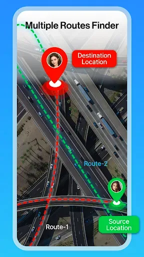 Скриншот 2 — GPS, Voice Navigation live Map
