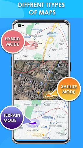 Скриншот 3 — GPS Maps & Location Tools