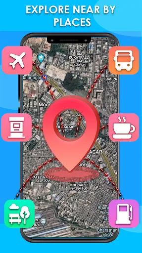 Скриншот 4 — GPS Maps & Location Tools