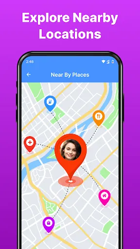 Скриншот 2 — GPS Tracker – Phone Location