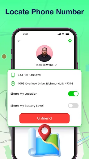 Скриншот 2 — Number Locator - Phone Tracker