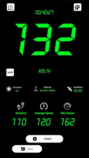 Скриншот 3 — GPS спидометр – одометр
