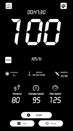 Скриншот 7 — GPS спидометр – одометр