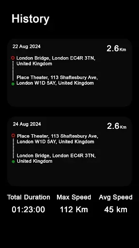 Скриншот 4 — GPS Speedometer App