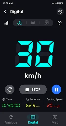 Скриншот 6 — GPS Cпидометр - Oдометр