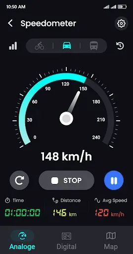 Скриншот 7 — GPS Cпидометр - Oдометр
