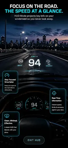 Скриншот 3 — GPS Speedometer: Speed Tracker