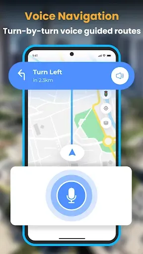 Скриншот 3 — GPS Navigation Live Map Camera