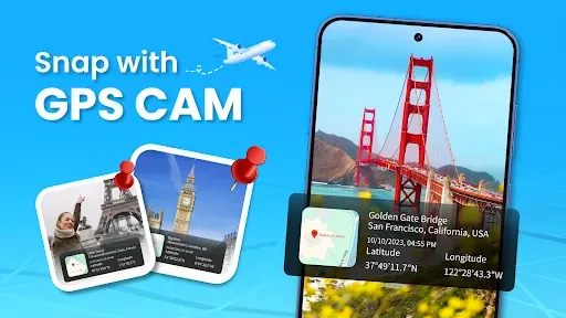 Скриншот 1 — GPS Map Cam: Phone Tracker