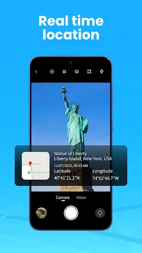 Скриншот 2 — GPS Map Cam: Phone Tracker