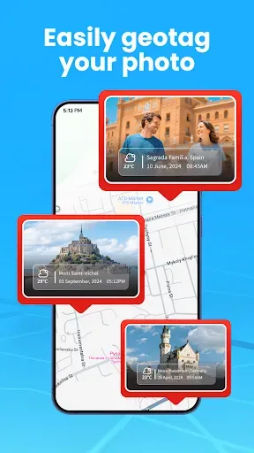 Скриншот 4 — GPS Map Cam: Phone Tracker