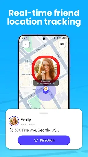 Скриншот 6 — GPS Map Cam: Phone Tracker