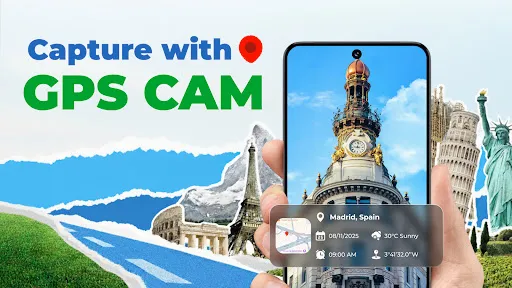 Скриншот 1 — GPS Camera: Photo Location