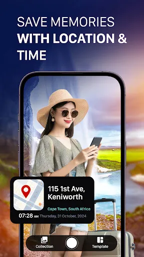 Скриншот 1 — GPS Camera with Time Stamp