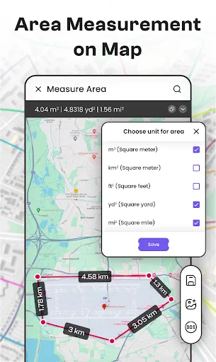Скриншот 2 — GPS Land Field Area Measure
