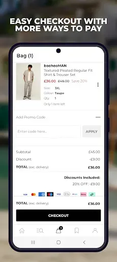 Скриншот 4 — BOOHOOMAN: Shop Men’s Clothing