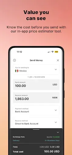 Скриншот 3 — MoneyGram® Money Transfers App