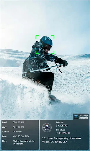 Скриншот 2 — Geotag Photo Location Camera