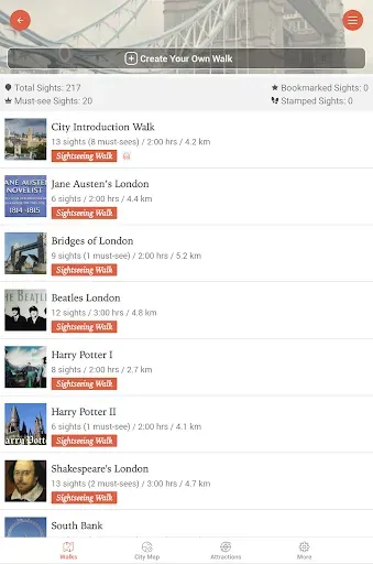 Скриншот 8 — GPSmyCity: Walks in 1K+ Cities