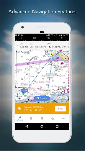 Скриншот 2 — iNavX: Marine Navigation