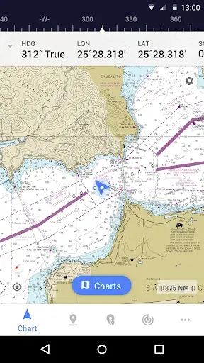 Скриншот 8 — iNavX: Marine Navigation
