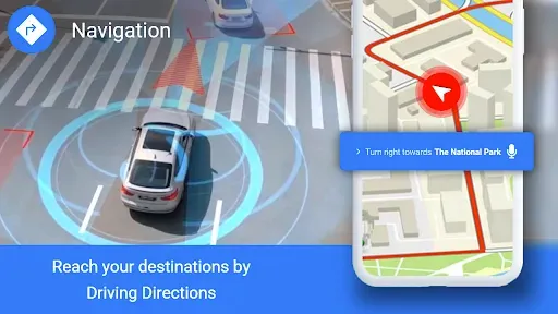 Скриншот 4 — GPS-карты и навигация