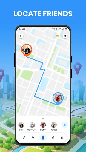Скриншот 2 — Phone Tracker - GPS Location