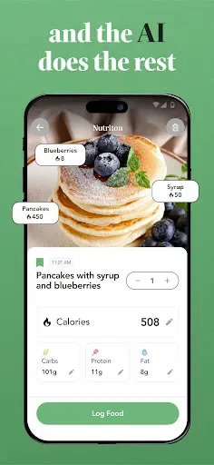 Скриншот 3 — Ai Calorie Counter & Tracker