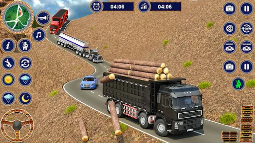 Скриншот 3 — Cargo Truck 3D City Truck Game