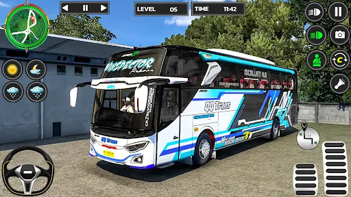 Скриншот 5 — Offroad Bus 3D Driving Game