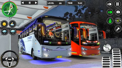 Скриншот 6 — Offroad Bus 3D Driving Game