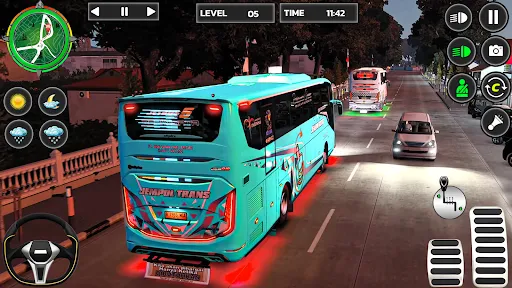 Скриншот 7 — Offroad Bus 3D Driving Game