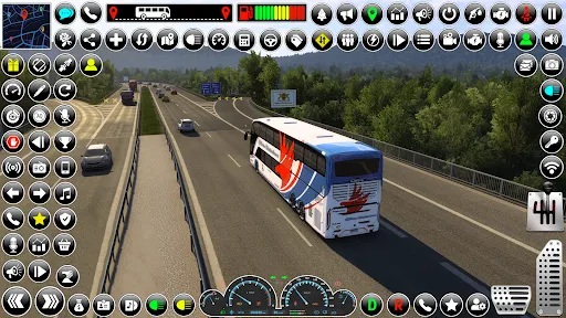 Скриншот 5 — city coach bus driving game