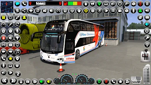 Скриншот 6 — city coach bus driving game