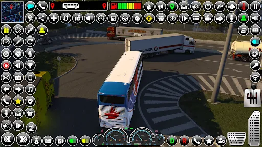 Скриншот 7 — city coach bus driving game