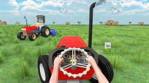 Скриншот 2 — 3D Indian Tractor Village Game