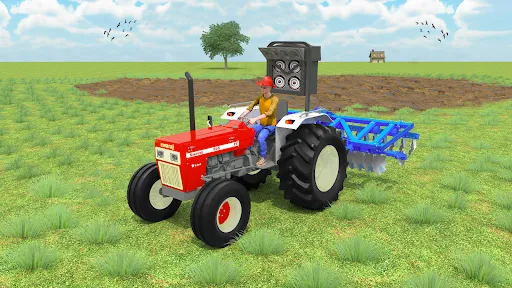 Скриншот 4 — 3D Indian Tractor Village Game